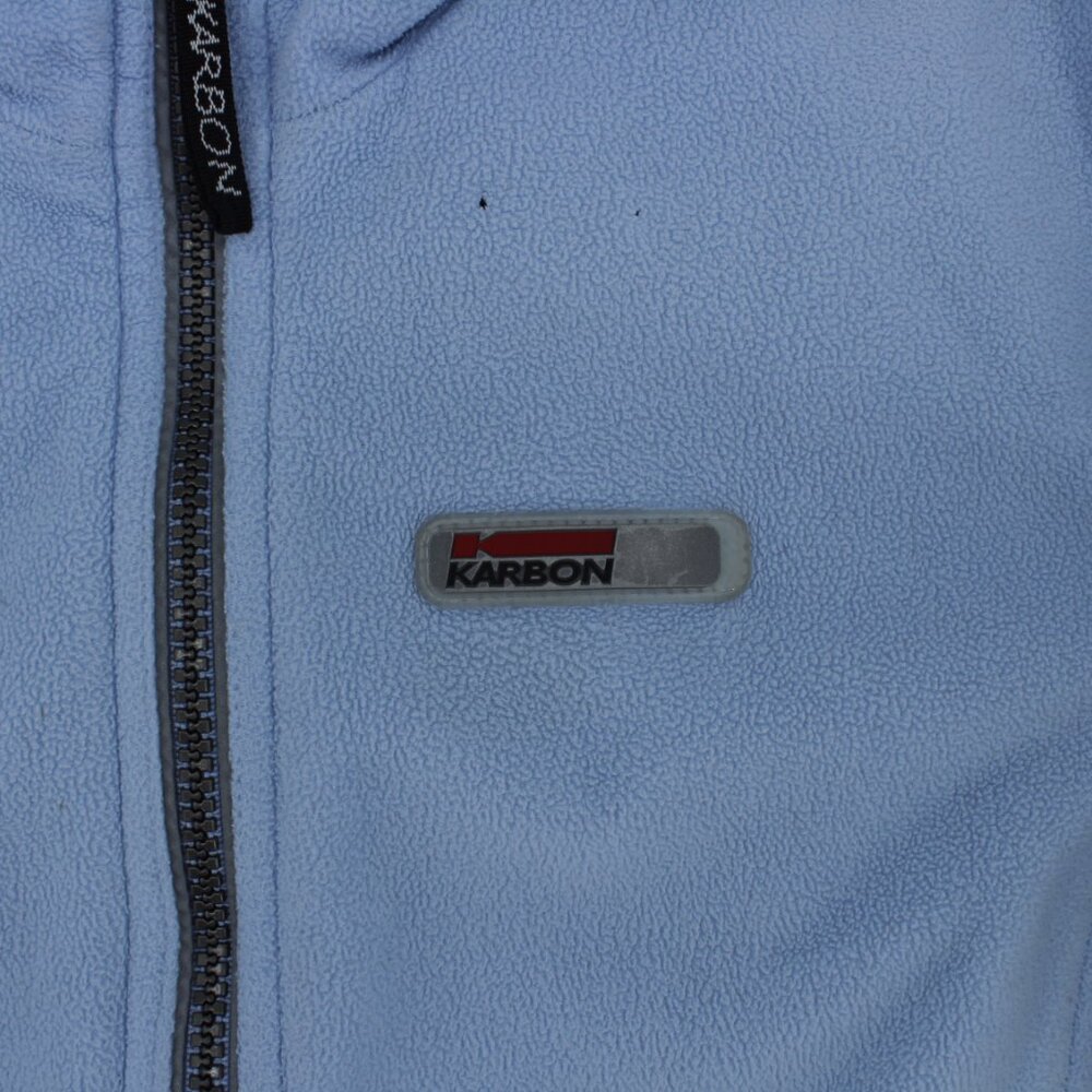 Karbon Women’s Full Zip Polar Fleece Jacket - Blue & Black - Size S - Picture 2 of 10